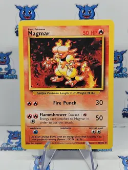 Magmar 36/102 Base set Pokemon LP - Image 1