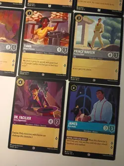 Disney Lorcana Rise Of The Floodborn The Princess And The Frog (8) Cards - Image 4