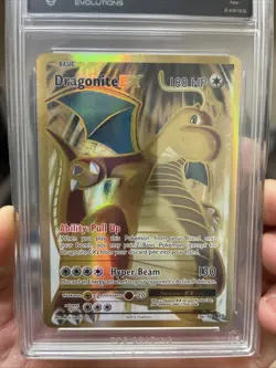 Dragonite EX 106/108 Full Art Pokemon Card XY Evolutions 7.5 NM TCG FREE POSTAGE - Image 5