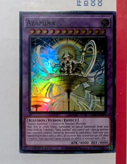 Yugioh! - Azamina (Card) - ALIN-EN035 - Super Rare - 1st Edition - NM/M Holo - Image 1