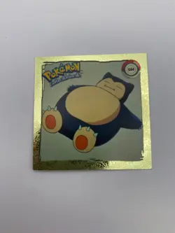Pokemon Artbox Sticker Original 1999 Einzelsticker / Single Sticker (Holo, Gold) - Image 5
