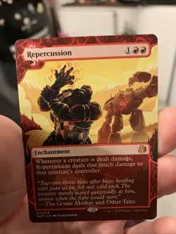 Repercussion M Regular #48 | WOT Wilds of Eldraine: Enchanting Tales | MTG - Image 1