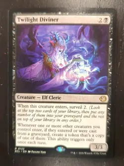 Twilight Diviner MTG Lorwyn Eclipsed 122 R NM - Image 1