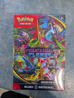 Pokemon TCG Mega Evolution | Phantasmal Flames Booster Bundle | New Sealed - Image 1