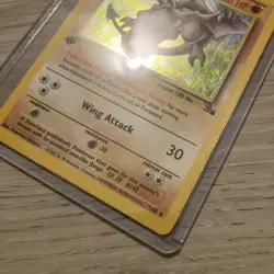 Aerodactyl - 1/62 - Pokemon Fossil 1st Edition Holo Rare Card WOTC HP - Image 4