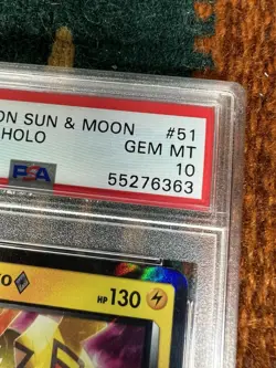 2019 Pokemon: TAPU KOKO 51/181 Holo Rare - Team Up Set Gem Mint - PSA 10 (read) - Image 3
