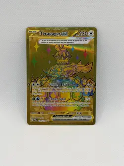Terapagos ex - 180/131 - Pokemon Prismatic Evolutions Hyper Rare NM - Image 1