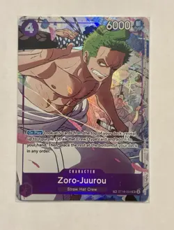 Zoro-Juurou ST18-004 Treasure Rare One Piece OP09 “Emperors in the New World” - Image 1