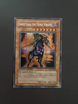 Swift Gaia The Fierce Knight CT1-EN004 Secret Rare Limited Edition NM YuGiOh - Image 1