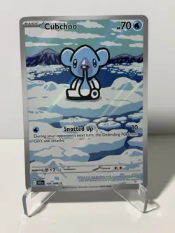 Cubchoo 109/086 - Illustration Rare - Black Bolt - Pokemon TCG - Image 1
