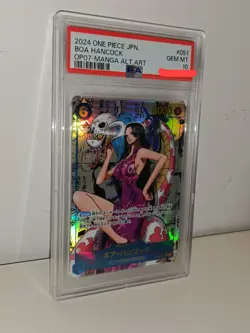 PSA 10 BOA HANCOCK - OP07-051 ONE PIECE ALT ART - Card Japanese Manga #no Luffy - Image 3