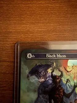 Black Mass NM FOIL Unique Sorcery Contested Realm Gothic - Image 2