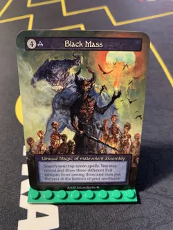 Sorcery: Contested Realm | Gothic | Black Mass (Non-Foil) - Image 1