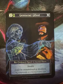 Sorcery Contested Realm GOTHIC Gossamer Ghost Foil - Image 1