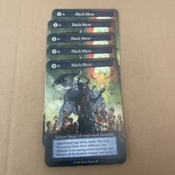 Sorcery Contested Realm Gothic Black Mass Unique Non-Foil - Image 1