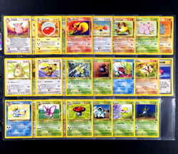 1999 Pokemon JUNGLE Set NEAR COMPLETE Unlimited Edition NON HOLO Cards Lot RARE - Image 1