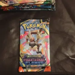 Pokemon Mega Evolution Phantasmal Flames Booster Pack English 10 Cards - Image 2
