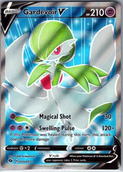 Gardevoir V (Full Art) 070/073 Champion's Path - Pokemon Card - NM - Image 1