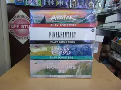 MTG AVATAR + MODERN 3 + LORWYN + FINAL FANTASY PLAY BOOSTER BOX LOT - Image 1