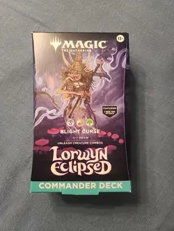 MTG Lorwyn Eclipsed Blight Curse Commander Deck - Sealed - Auntie Ool - Image 1