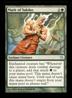 Mark of Sakiko LP Light Play Betrayers of Kamigawa MTG [5727] - Image 1