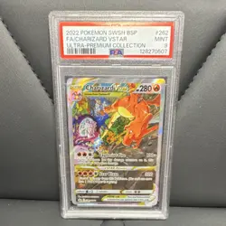 Pokemon Charizard VSTAR SWSH262 Ultra-Premium Collection Promo Holo PSA 9 - Image 1