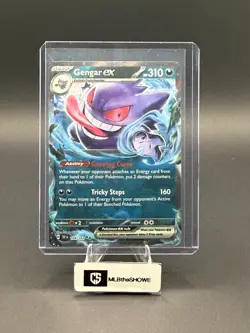Gengar ex Pokemon Temporal Forces 104/162 Double Rare Holofoil Near Mint - Image 1