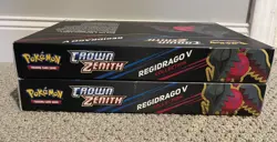 Pokemon TCG Crown Zenith Regidrago V Collection Boxes (Lot of 2) - Image 5