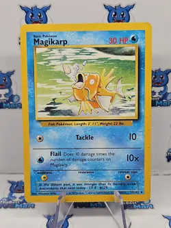 Magikarp 35/102 Base Set Pokemon HP - Image 1