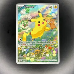 Pokemon Pikachu TCG #088 SVP Black Star Promo Holo Full Art - Image 1