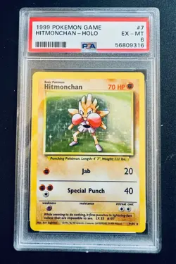 Nockchan 7/102 Holo Rare Pokemon Base Set BS 1999 English PSA 6 - Image 1