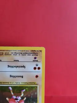 Pokemon Karte/card - Nockchan Hitmonchan 7/102 - Base Set - Holo - Light Played - Image 5