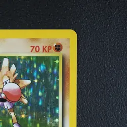 Nockchan - Hitmonchan Pokemon Karte TCG WOTC 7/102 Rare Holo Base Basis-Set /W20 - Image 4