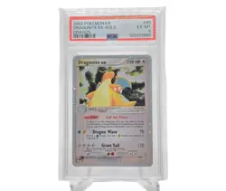 Dragonite EX 90/97 EX Dragon Holo Rare Vintage Pokemon Card - EX-MT PSA 6 - Image 1