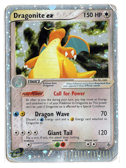 2003 Pokemon EX Dragon Dragonite EX 90/97 Rare Holo Foil - Image 1
