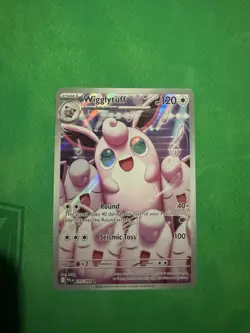 Wigglytuff Illustration Rare 105/094 Me02: Phantasmal Flames POKEMON NEAR MINT - Image 1