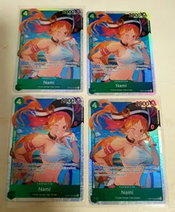 🔥Nami x 4 Playset | OP14-031 [SR] | ONE PIECE | The Azure Sea's Seven | English - Image 1