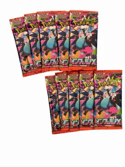 10x Inferno X Pokemon Mega Booster Pack Lot Japanese SEALED Cards [Us duty free] - Image 1