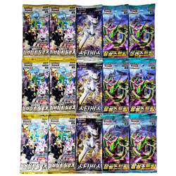 15X Pokemon Cards Booster Pack Lot SWSH Eevee Heroes Blue Sky Stream SEALED KOR - Image 1