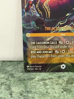 Disney Lorcana The Black Cauldron Enchanted 225/204 Whispers In The Well English - Image 5