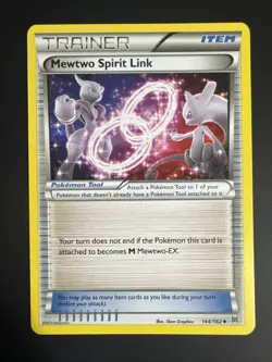 Pokemon TCG Mewtwo Spirit Link Breakthrough 144/162 Non- Holo Uncommon - Image 1