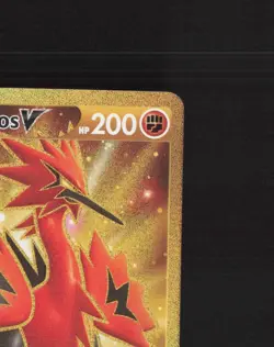 Galarian Zapdos V 182/172 Brilliant Stars Full Art Secret Rare Pokemon Card NM - Image 4