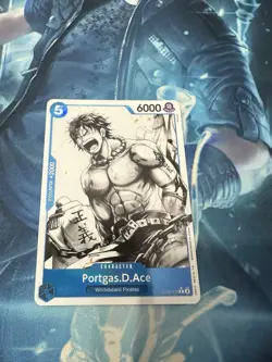 One Piece Portgas.D.Ace (Parallel) ST22-010 Starter Deck 22: Ace & Newgate Foil - Image 1