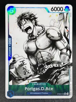 Portgas.D.Ace (Parallel) ST22-010 One Piece Starter Deck 22 Ace & Newgate - Image 1