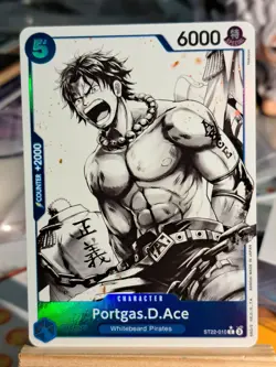 Portgas.D.Ace (Parallel) ST22-010 One Piece Starter Deck 22 Ace & Newgate - Image 1