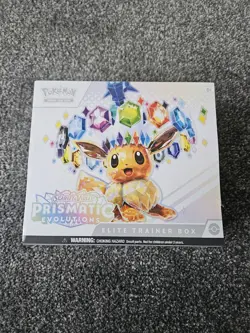 Pokemon TCG Prismatic Evolutions Elite Trainer Box / ETB Sealed Small tear - Image 1