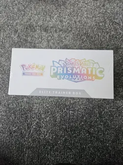Pokemon TCG Prismatic Evolutions Elite Trainer Box / ETB Sealed Small tear - Image 3