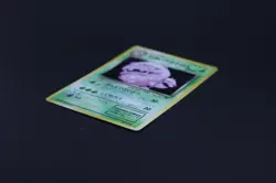 Vintage Japanese Dark Weezing Pokemon Card Old Back - Light Played - Image 4