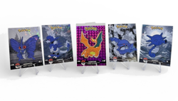 2025 Pokemon Crystal Card Collection Mixed Lot of 5 Trading Cards Charizard - Image 1
