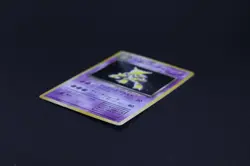 Vintage Japanese Dark Alakazam Pokemon Card Old Back - Light Played - Image 3
